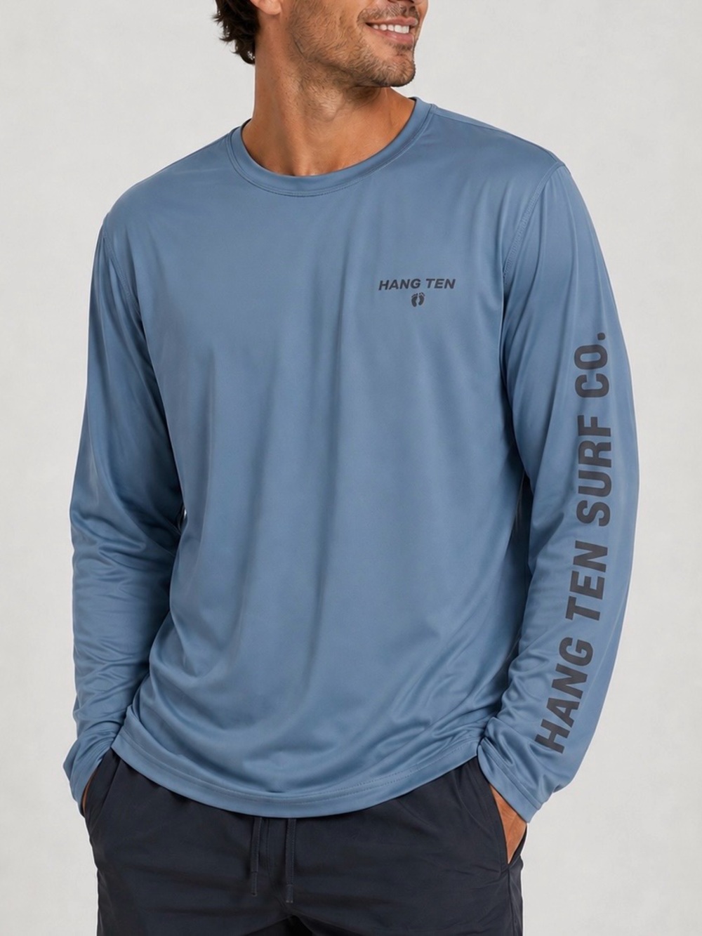 Hang Ten Sun Protection UPF 50+ Long Sleeve T-Shirt